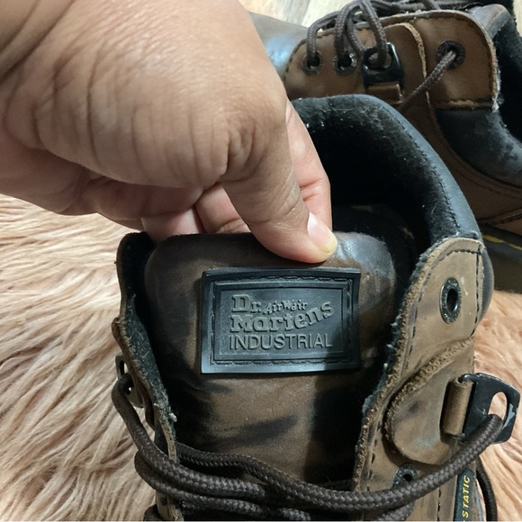 Dr. Martens Brown Industrial  Shoes Size 10 - Picture 9 of 15